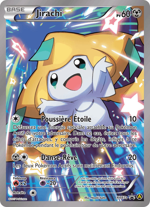 Jirachi, card XY67a from Promo XY