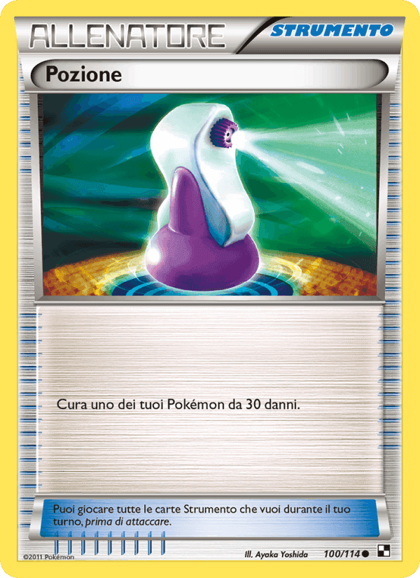 Pozione, card 100 from Nero e Bianco