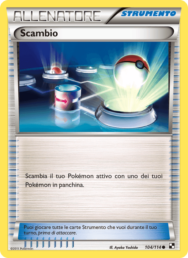 Scambio, carta 104 de Nero e Bianco
