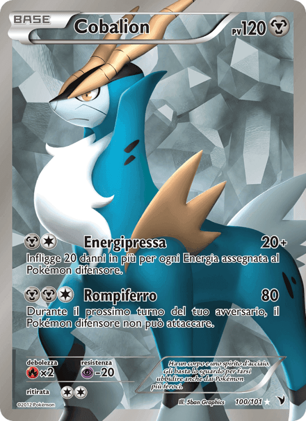 Cobalion, carta 100 di Vittorie Regali