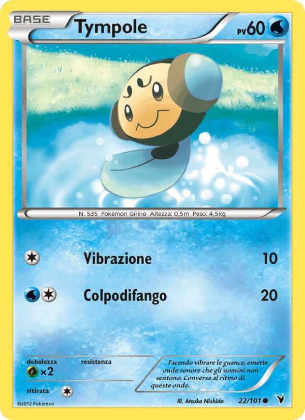 Tympole, carta 22 di Vittorie Regali