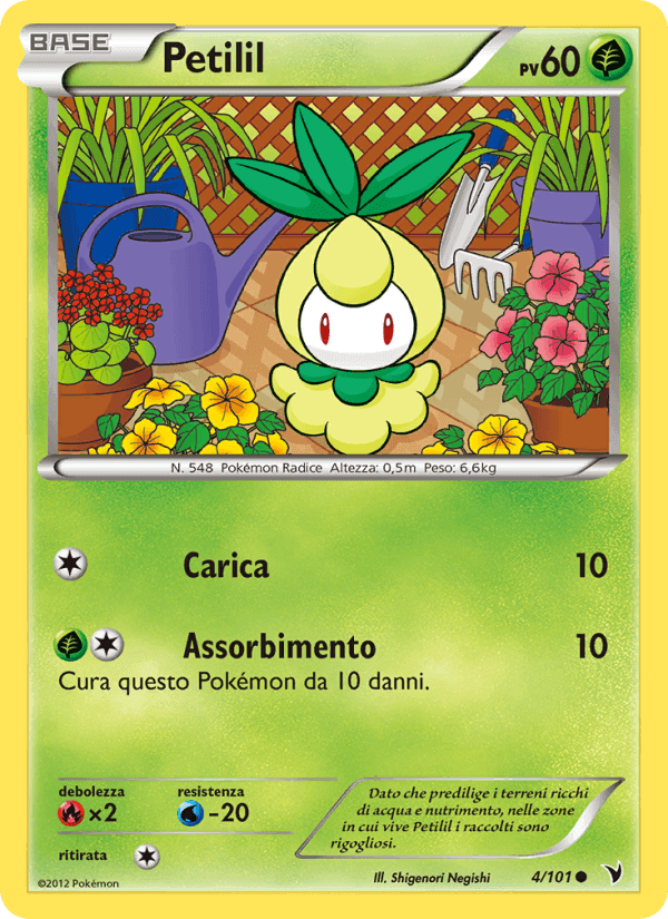 Petilil, carta 4 di Vittorie Regali