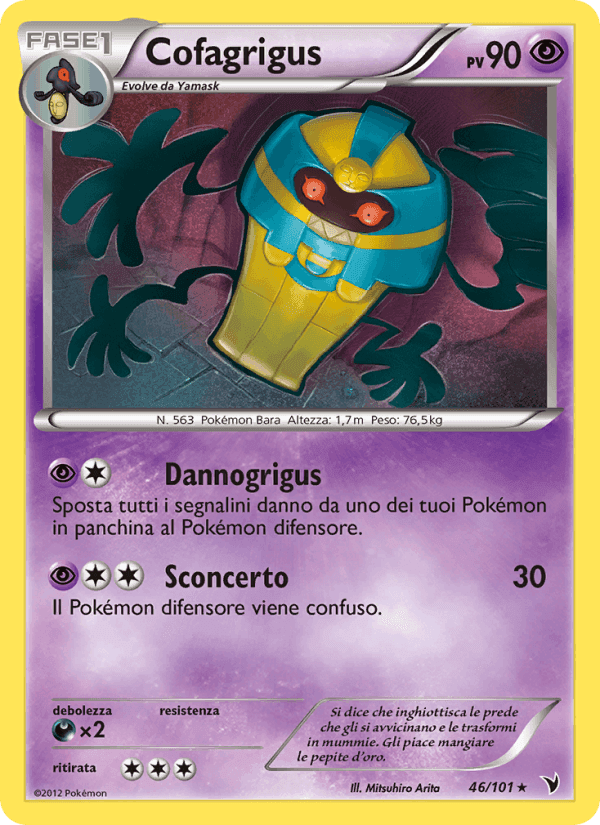Cofagrigus, carta 46 di Vittorie Regali