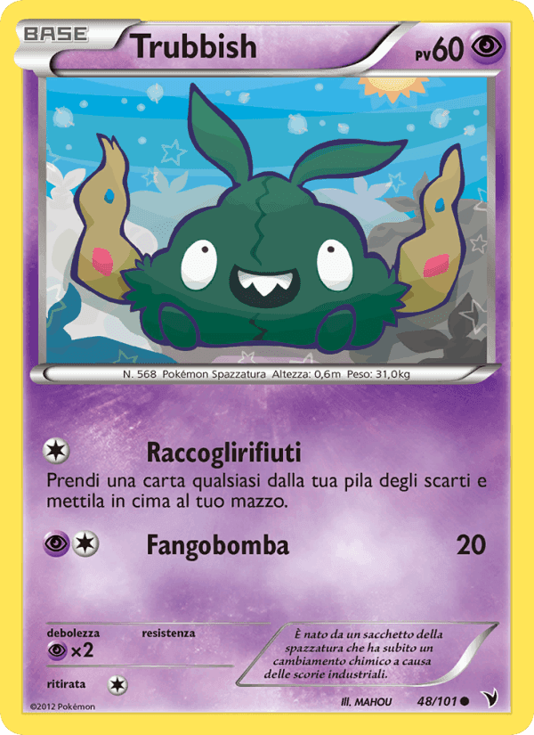 Trubbish, carta 48 di Vittorie Regali