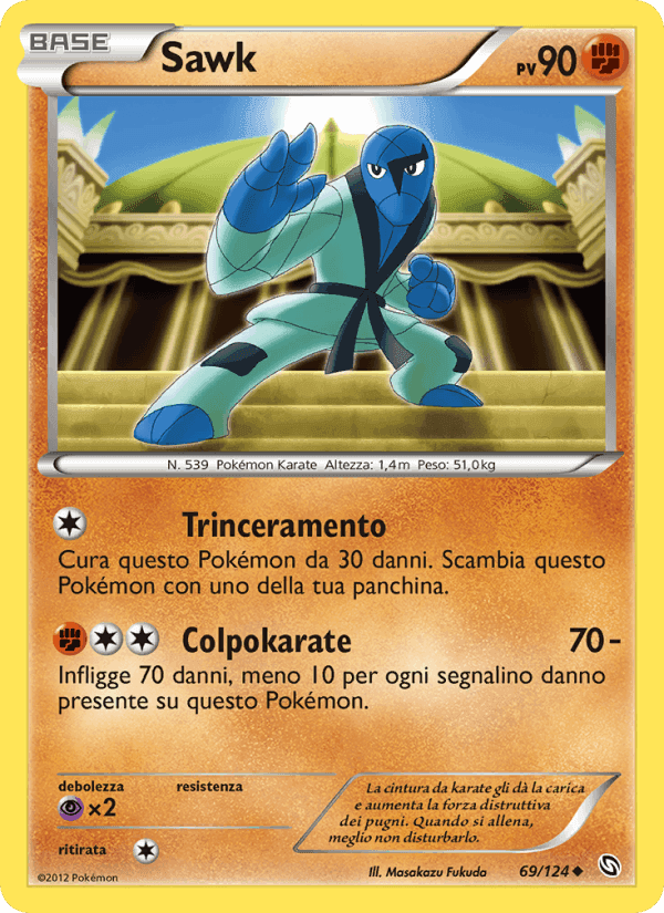 Sawk, carte 69 de Stirpe dei Draghi
