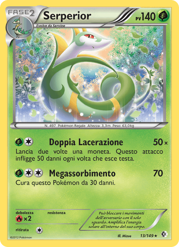 Serperior, carta 13 di Confini Varcati