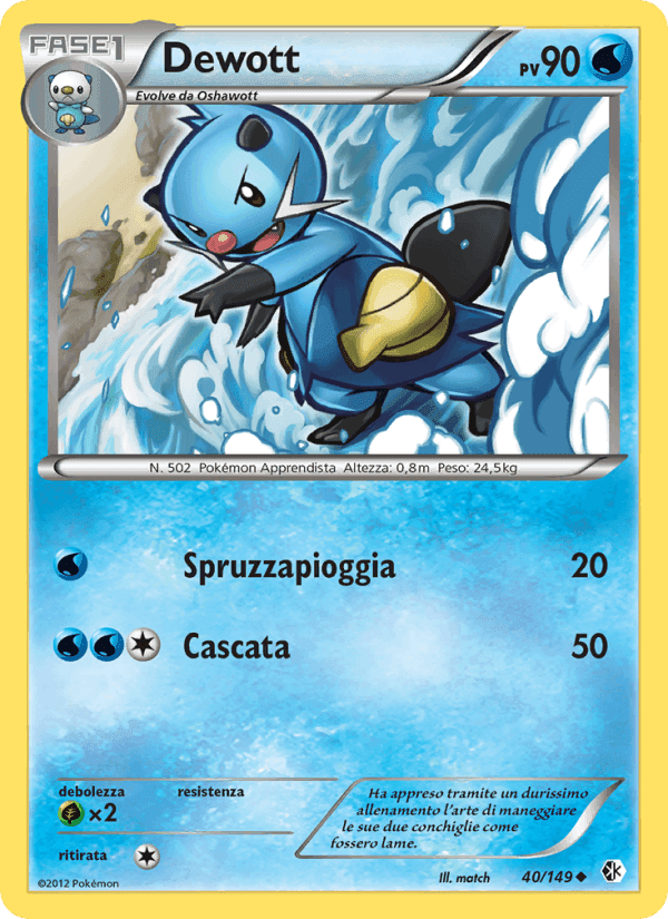Dewott, carta 40 di Confini Varcati