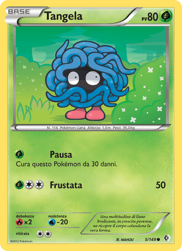 Tangela, carta 5 di Confini Varcati