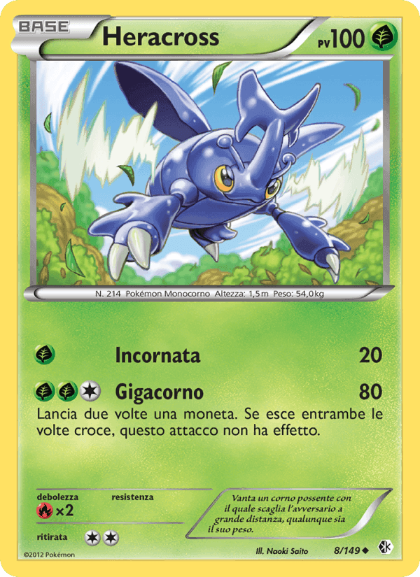Heracross, carta 8 di Confini Varcati