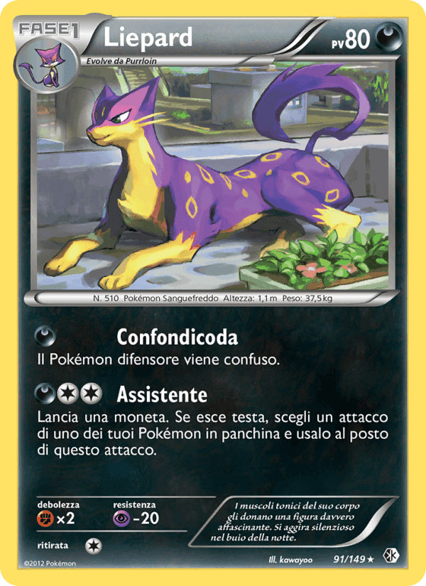 Liepard, carta 91 de Confini Varcati