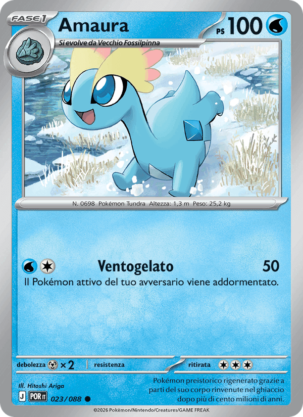 Amaura, carte 023 de Equilibrio Perfetto