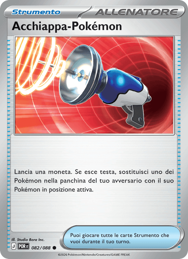 Acchiappa-Pokémon, card 082 from Equilibrio Perfetto