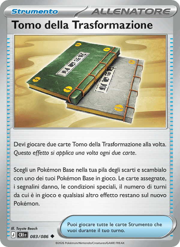 Tomo della Trasformazione, card 083 from Caos Nascente
