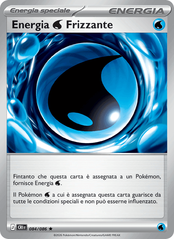 Energia Water Frizzante, carta 084 di Caos Nascente