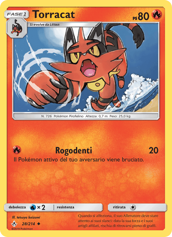 Torracat, carta 28 di Legami Inossidabili