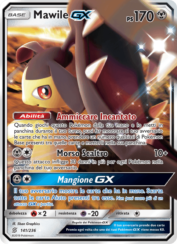 Mawile GX, carta 141 di Sintonia Mentale