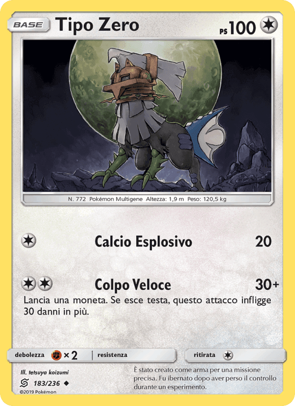 Tipo Zero, card 183 from Sintonia Mentale