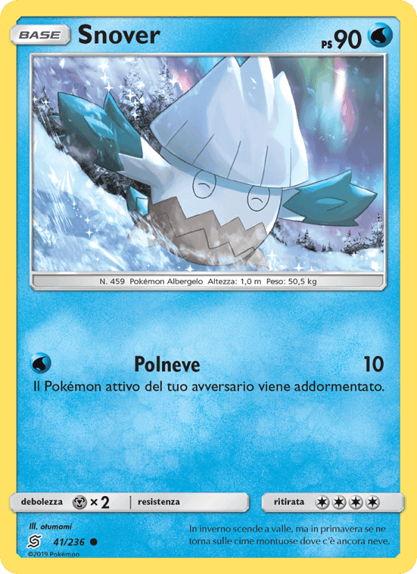Snover, carta 41 di Sintonia Mentale
