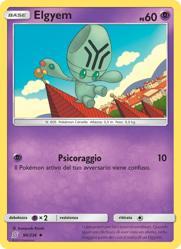 Elgyem, card 90 from Sintonia Mentale