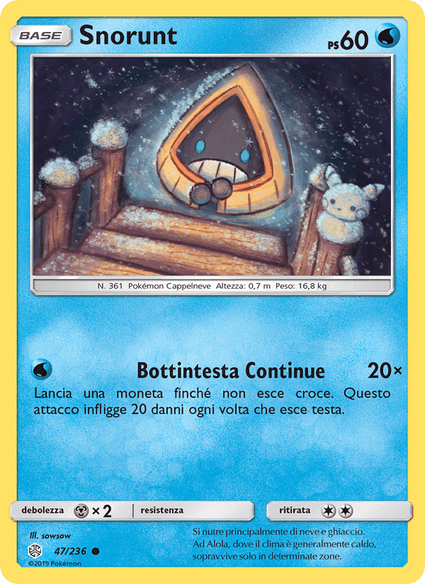 Snorunt, carta 47 di Eclissi Cosmica