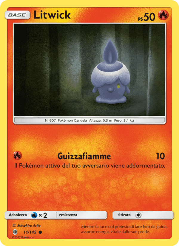 Litwick, carta 11 di Guardiani Nascenti