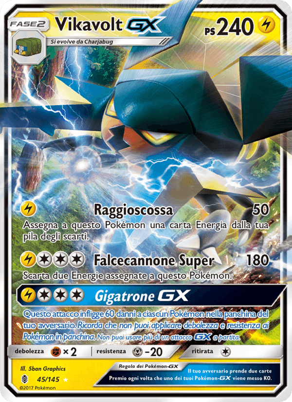 Vikavolt GX, carta 45 di Guardiani Nascenti