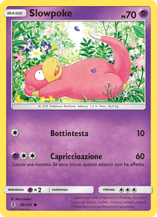 Slowpoke, carta 48 di Guardiani Nascenti
