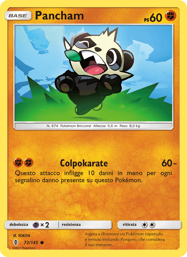 Pancham, carta 72 de Guardiani Nascenti