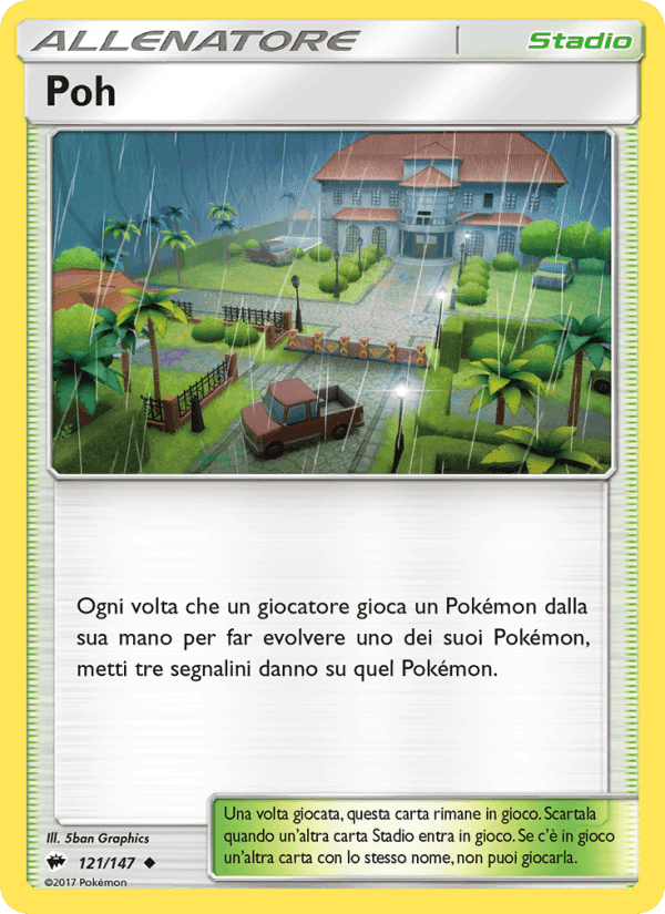 Poh, carta 121 di Ombre Infuocate