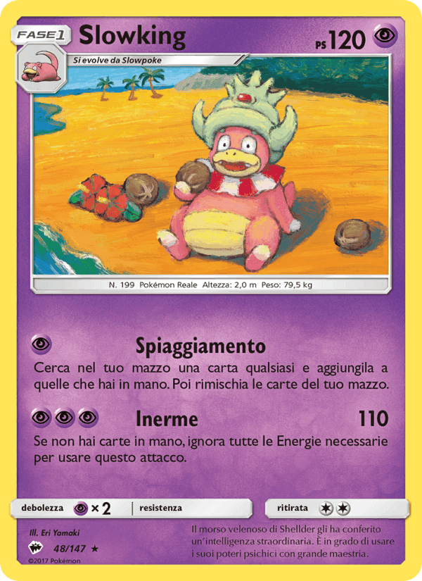Slowking, carta 48 di Ombre Infuocate
