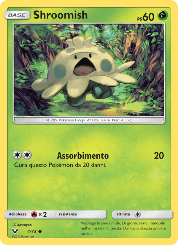 Shroomish, carta 4 di Leggende Iridescenti