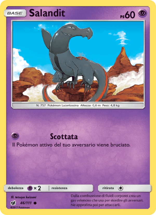 Salandit, carta 46 di Invasione Scarlatta