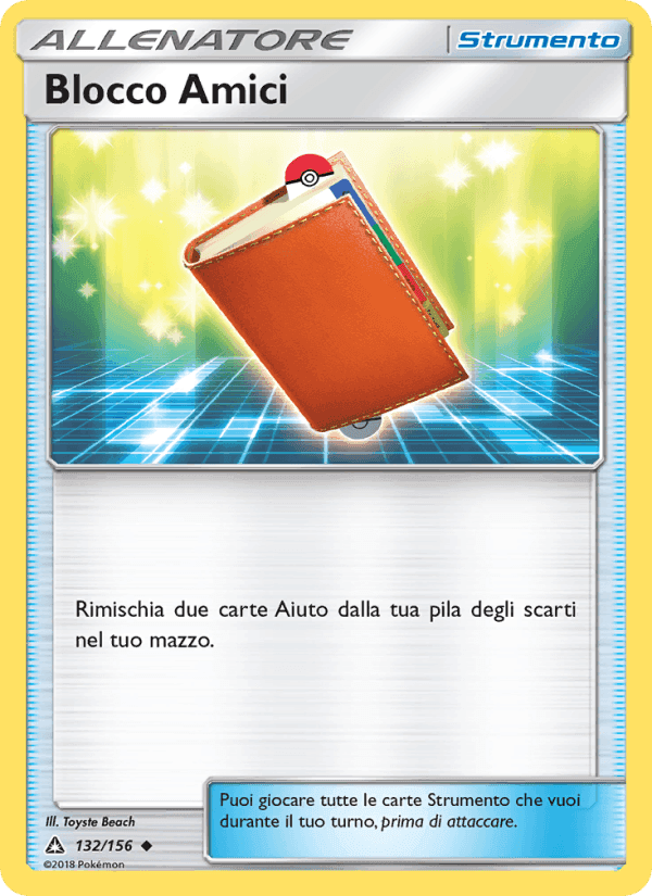 Blocco Amici, carta 132 di Ultraprisma