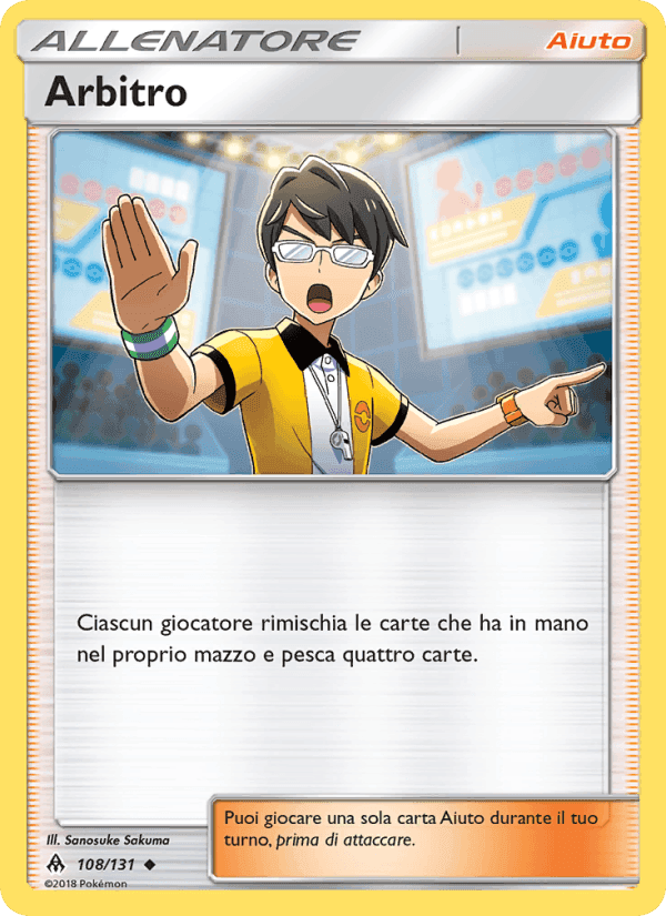 Arbitro, card 108 from Apocalisse Di Luce