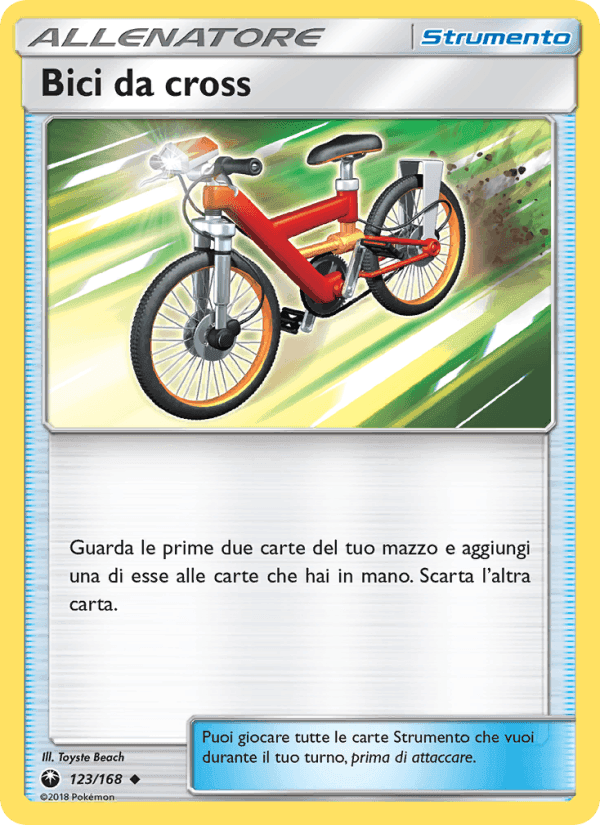 Bici da cross, card 123 from Tempesta Astrale
