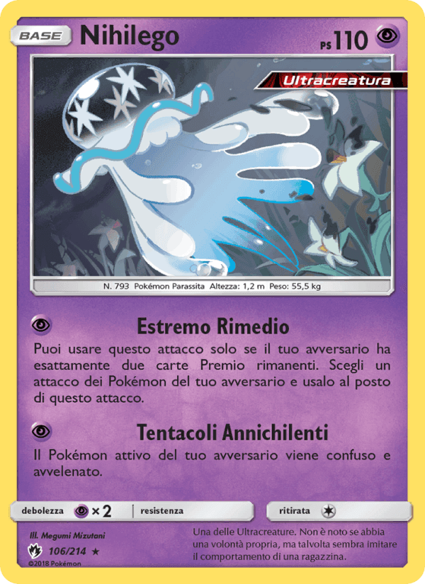 Nihilego, carta 106 di Tuoni Perduti