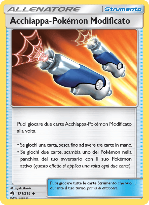 Acchiappa-Pokémon Modificato, card 171 from Tuoni Perduti
