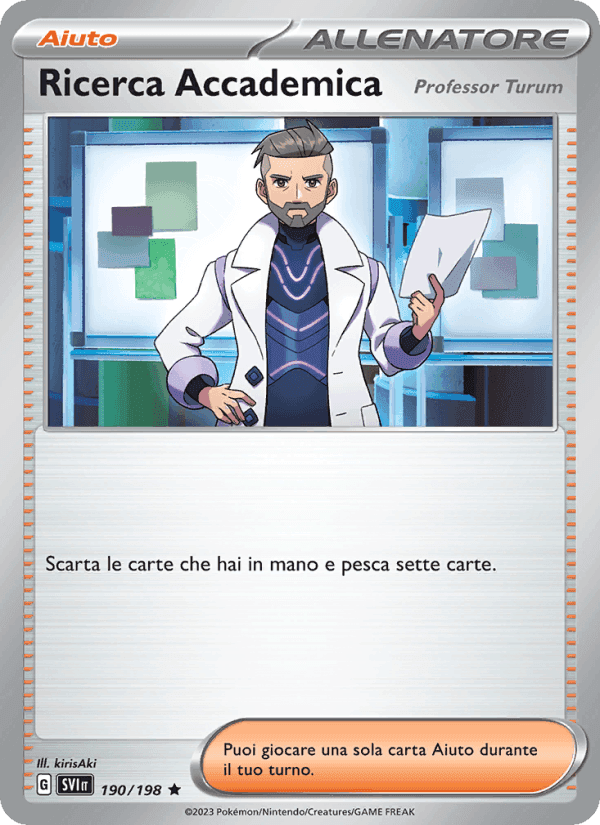 Ricerca Accademica, card 190 from Scarlatto e Violetto