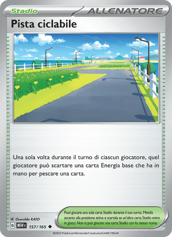 Pista ciclabile, card 157 from 151