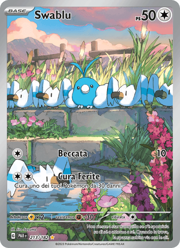 Swablu, carta 213 de Paradosso Temporale