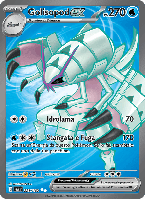 Golisopod-ex, carta 221 di Paradosso Temporale