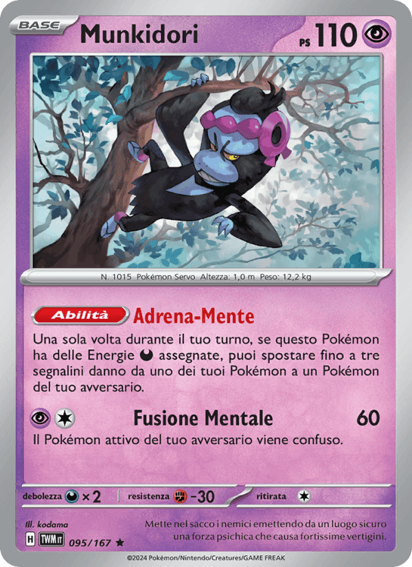 Munkidori, card 095 from Crepuscolo Mascherato
