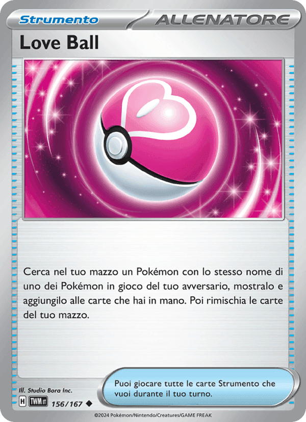Love Ball, card 156 from Crepuscolo Mascherato