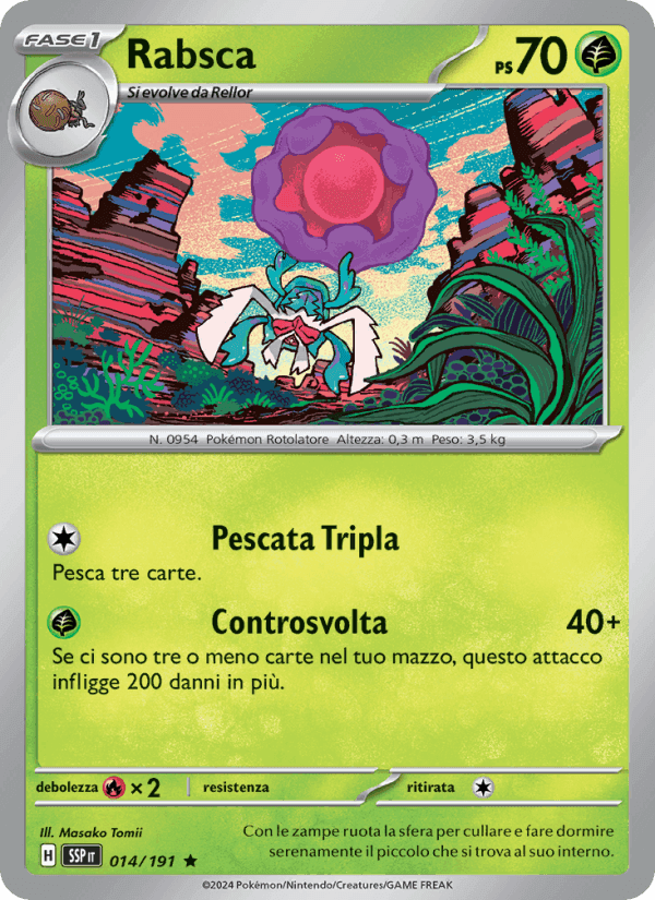 Rabsca, carta 014 di Scintille Folgoranti
