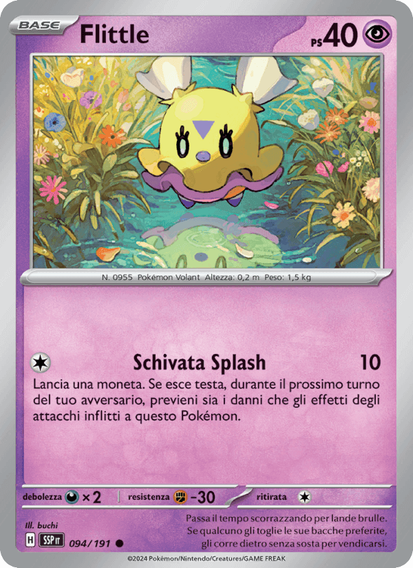 Flittle, carta 094 di Scintille Folgoranti
