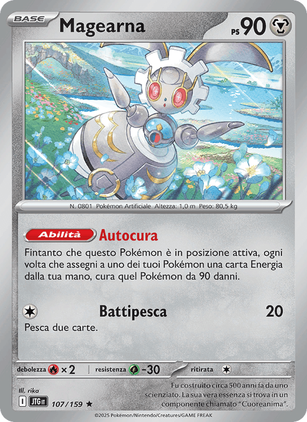 Magearna, carte 107 de Avventure Insieme