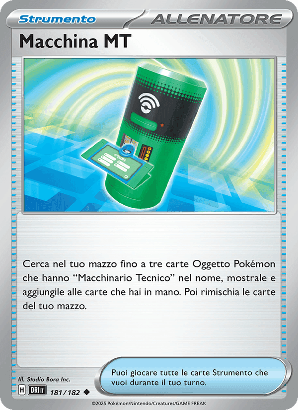 Macchina MT, card 181 from Rivali Predestinati