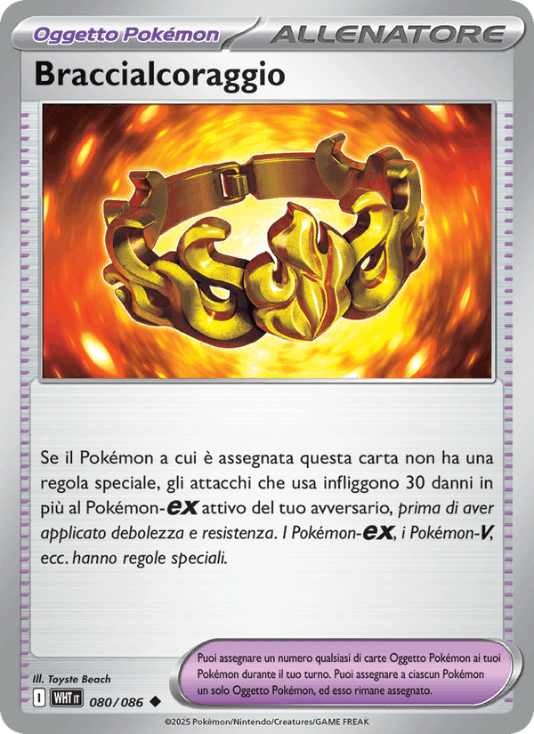 Braccialcoraggio, card 080 from Fuoco Bianco