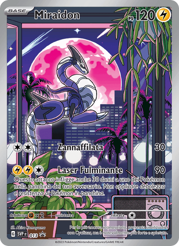 Miraidon, carte 013 de SVP Black Star Promos