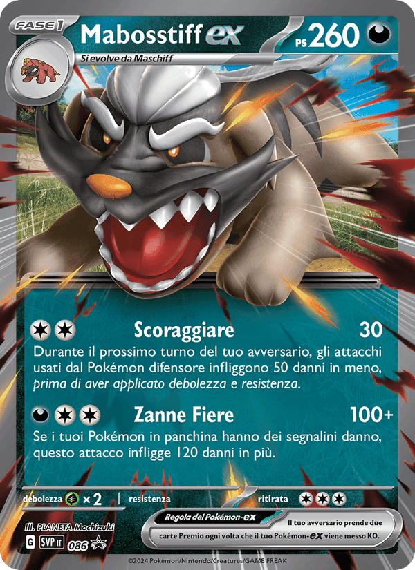 Mabosstiff-ex, carta 086 di SVP Black Star Promos